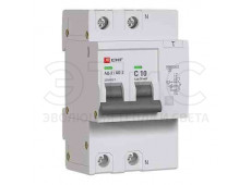 Выключатель автоматический дифференциальный АВДТ 2П 10А С 6кА 30мА AC АД-2 PROxima Выключатель автоматический дифференциальный АВДТ 2П 10А С 6кА 30мА AC АД-2 PROxima